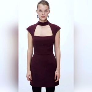 NWT Zara Choker Dress